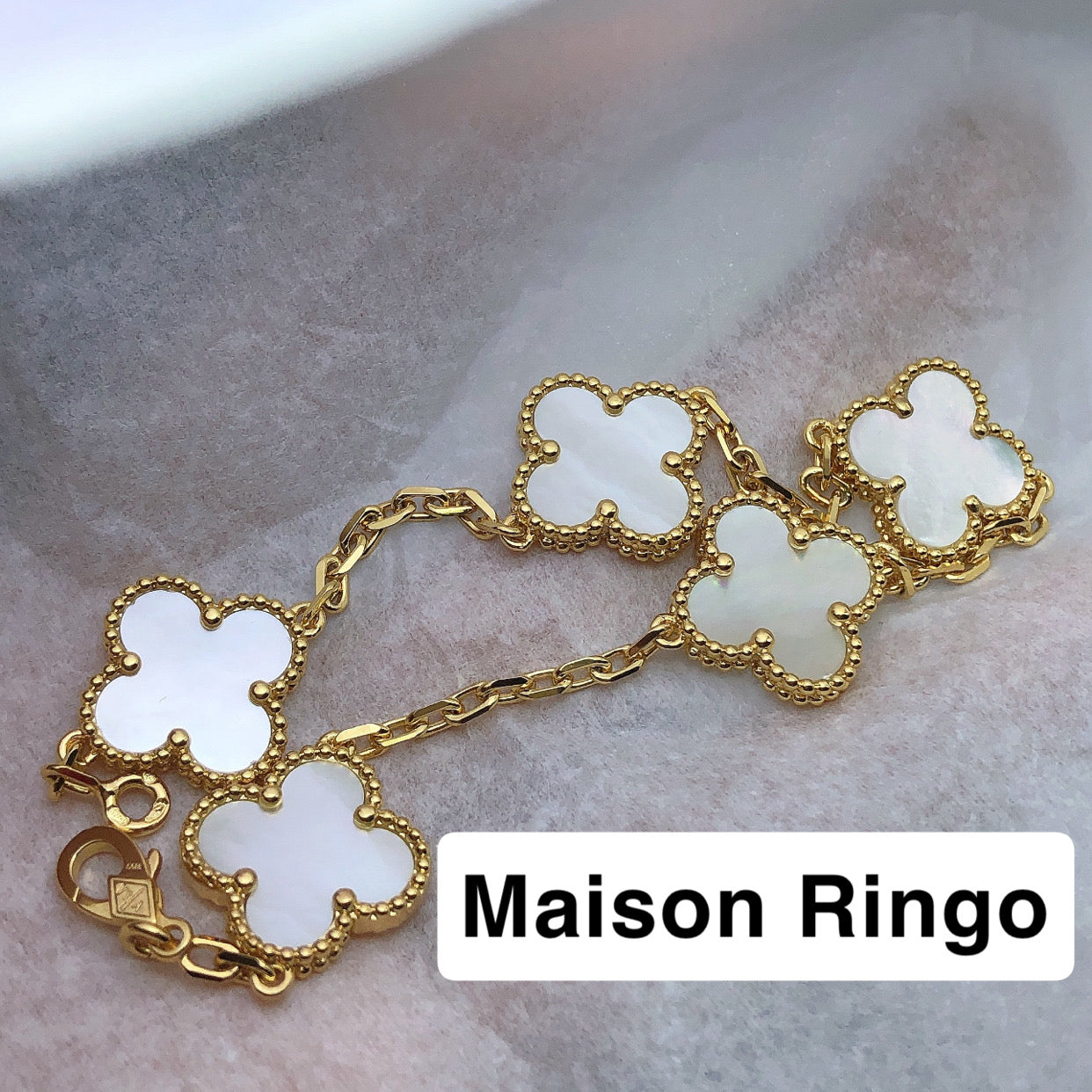 Bracelet VC Nacre gold 10/10