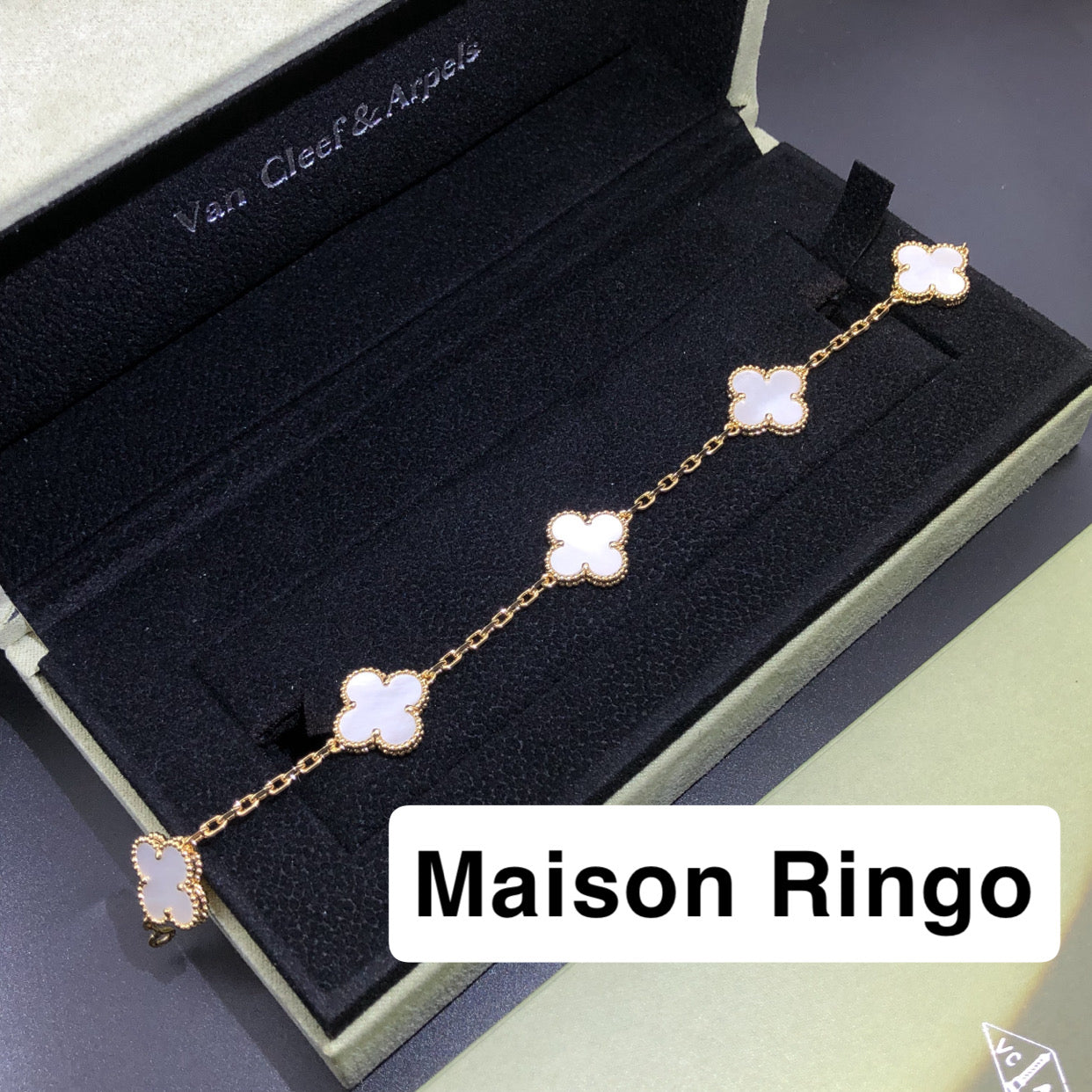 Bracelet VC Nacre gold 10/10