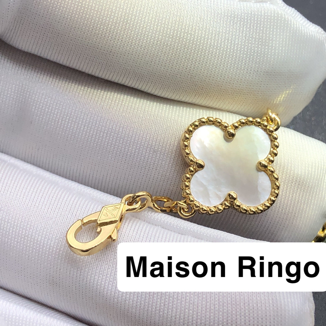 Bracelet VC Nacre gold 10/10