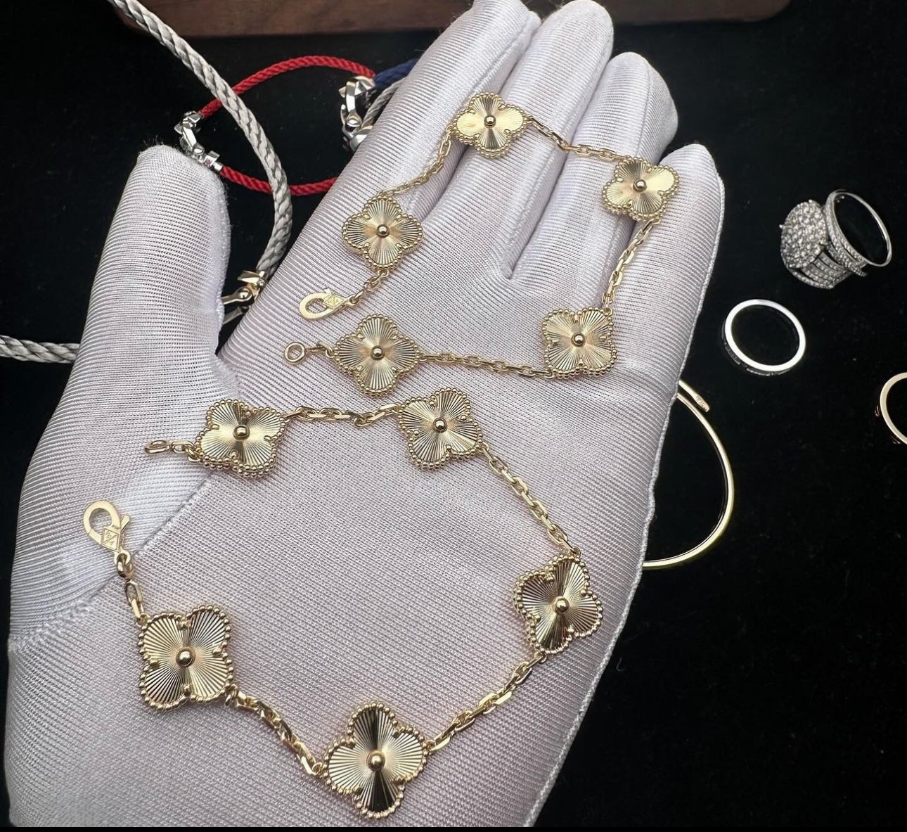 Bracelet VC Alhambra YELLOW GOLD ( REAL GOLD )