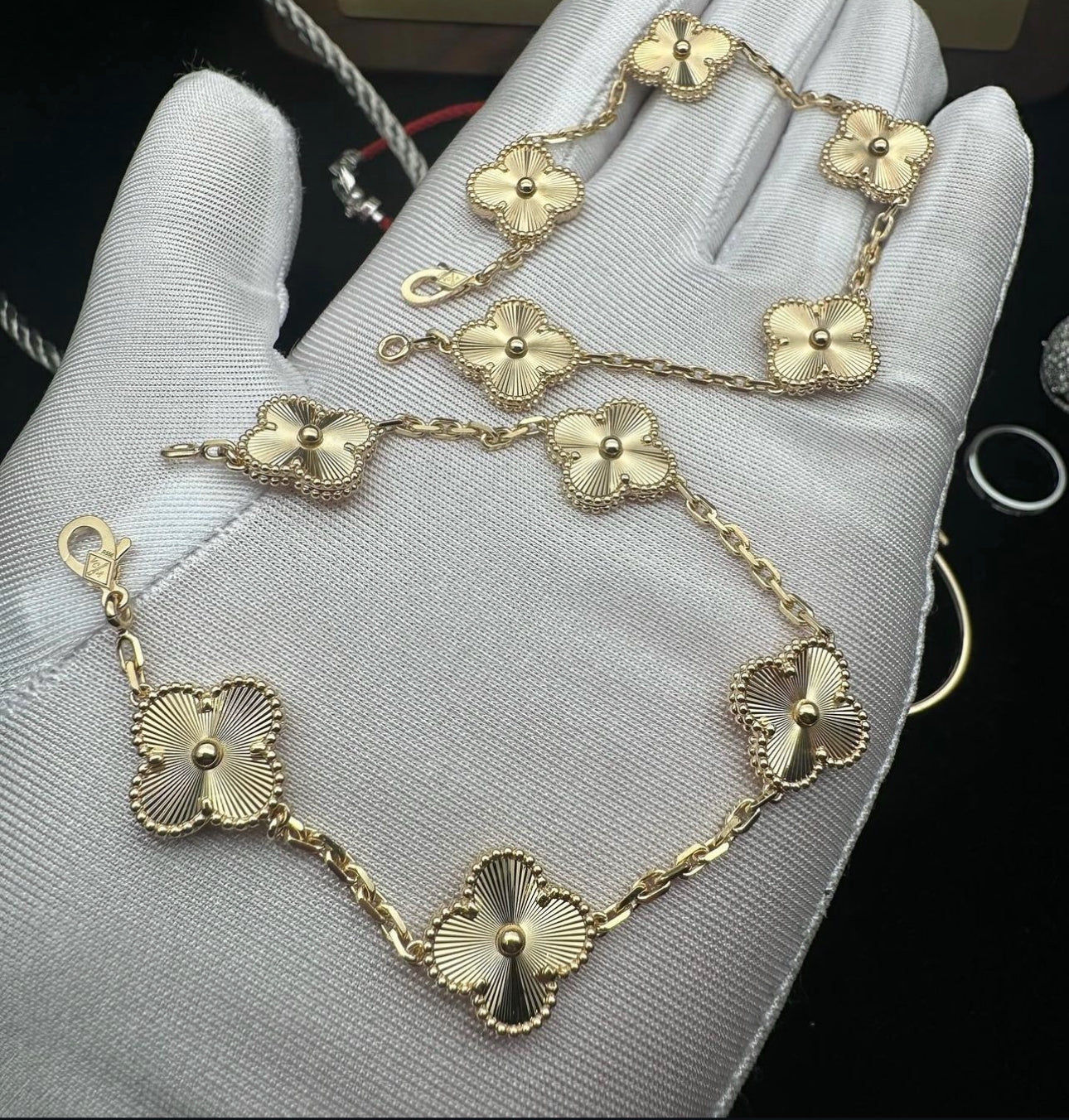 Bracelet VC Alhambra YELLOW GOLD ( REAL GOLD )