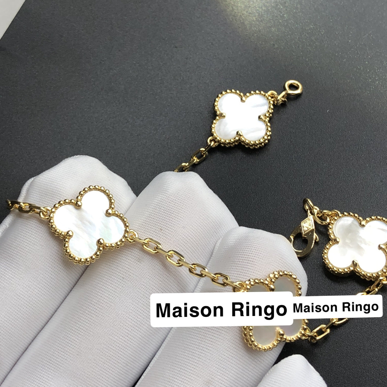 Bracelet VC Nacre gold 10/10