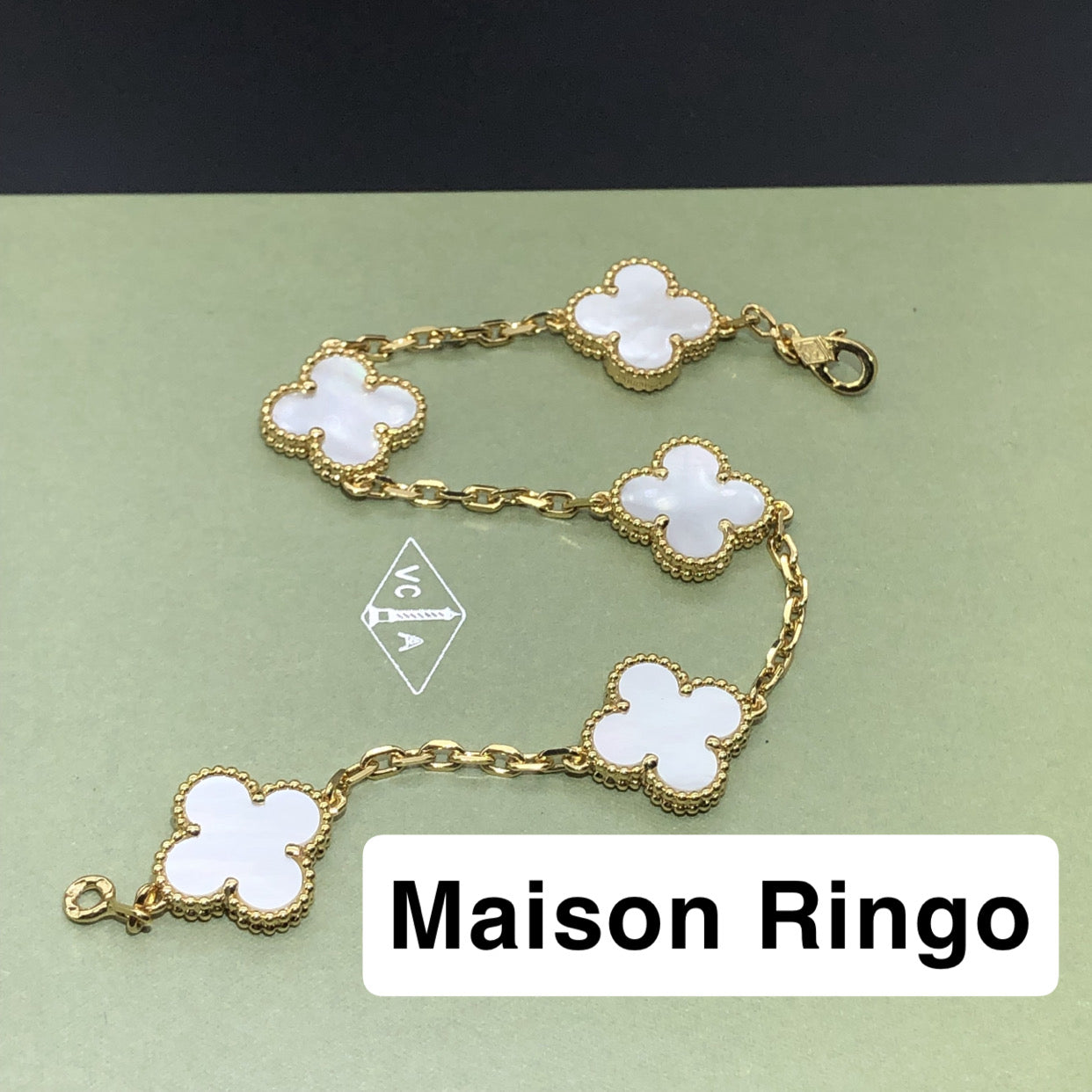 Bracelet VC Nacre gold 10/10