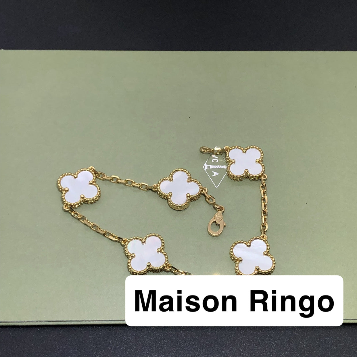 Bracelet VC Nacre gold 10/10