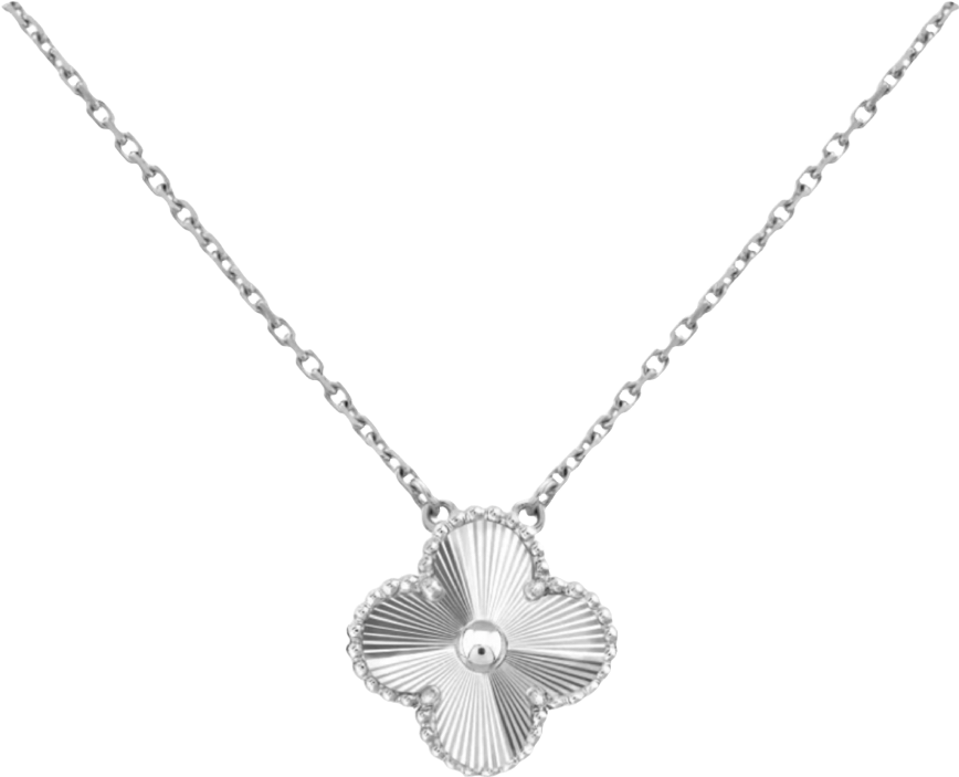 VC White Mother-of-Pearl Necklace (REAL GOLD)