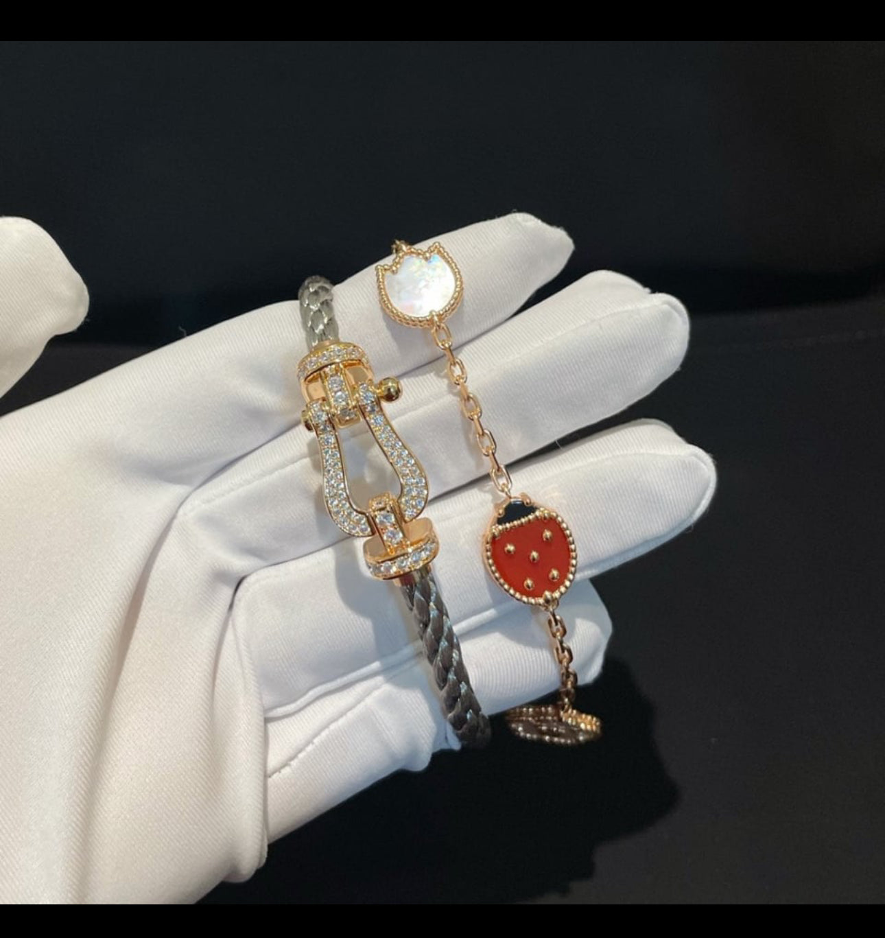 Bracelet Force 10 / 10 full pavé