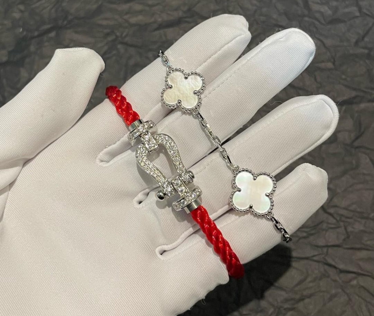 Bracelet Force grand modèle 10 / 10 full pavé