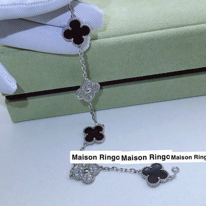 Bracelet VC  onyx & Diamants effect  10/10