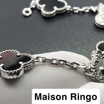 Bracelet VC  onyx & Diamants effect  10/10