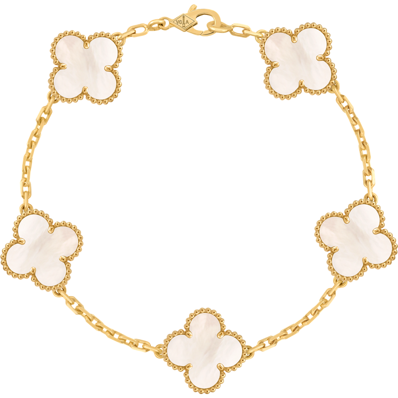 Bracelet VC Nacre gold 10/10