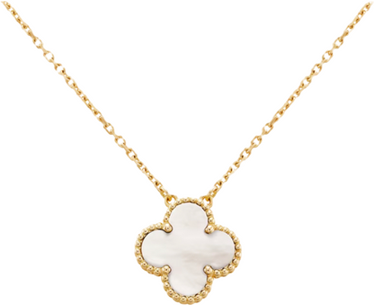 VC Mother-of-Pearl Necklace (REAL GOLD)