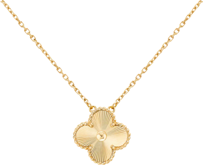 VC Yellow Gold Necklace (REAL GOLD)