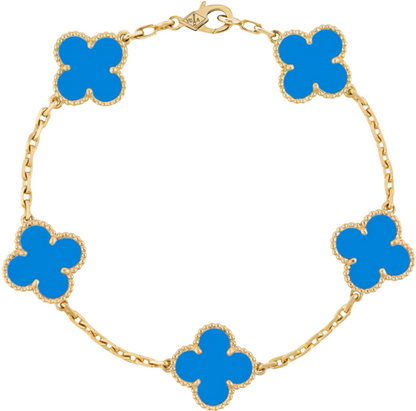 Pulsera Ágata VC Alhambra (ORO REAL)