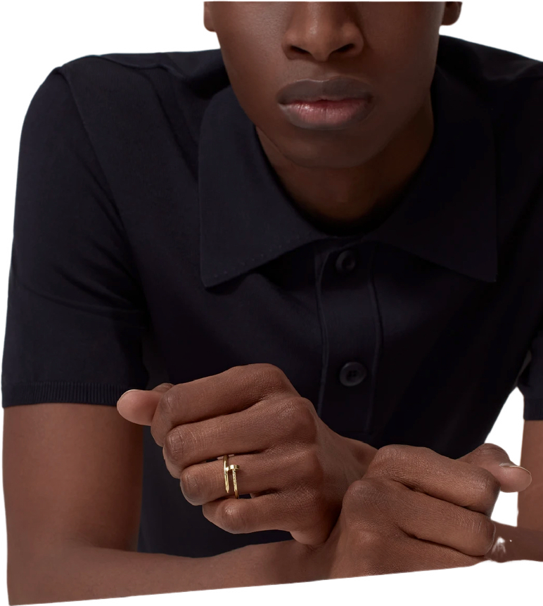 SMALL MODEL STUD RING
