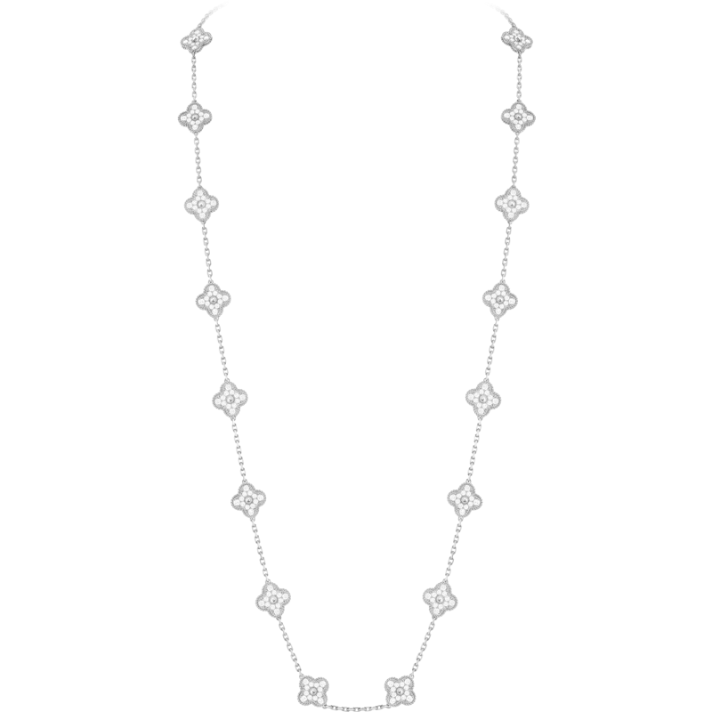 Sautoir Vintage Alhambra 20 motifs 10/10 Diamants