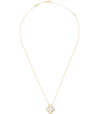 VC Mother-of-Pearl Necklace (REAL GOLD)