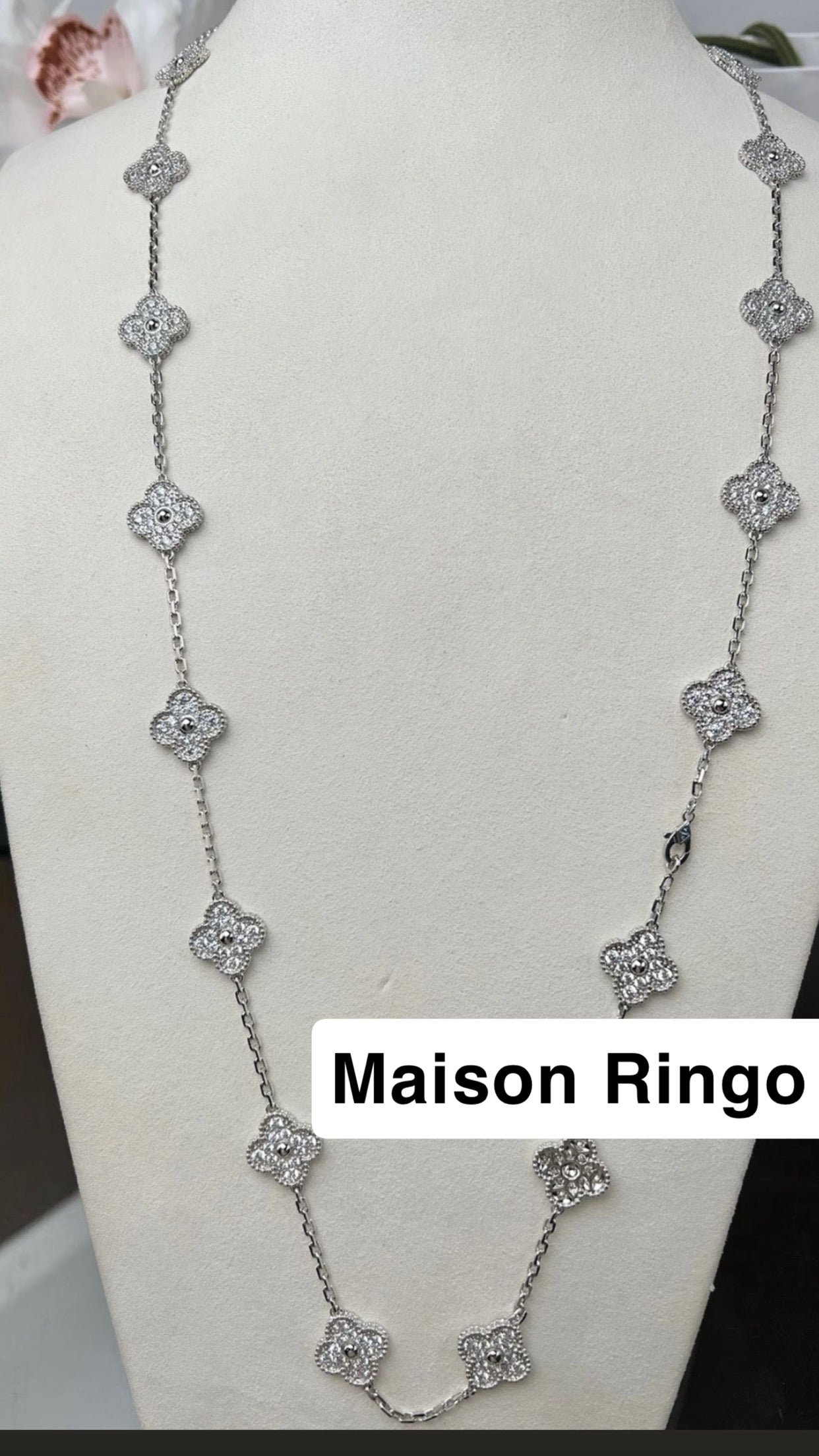 Sautoir Vintage Alhambra 20 motifs 10/10 Diamants