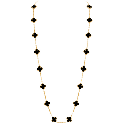 Sautoir Vintage Alhambra 20 motifs 10/10 Onyx