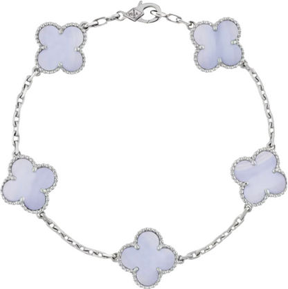 Pulsera VC Alhambra Calcedonia (ORO REAL)