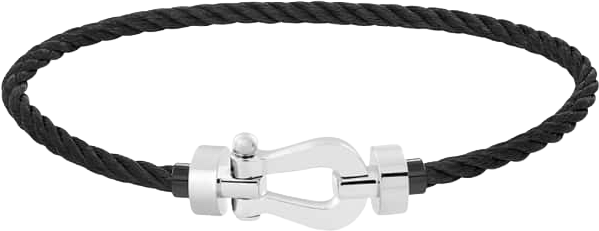 Bracelet Force ( Steel and black ) moyen modèle